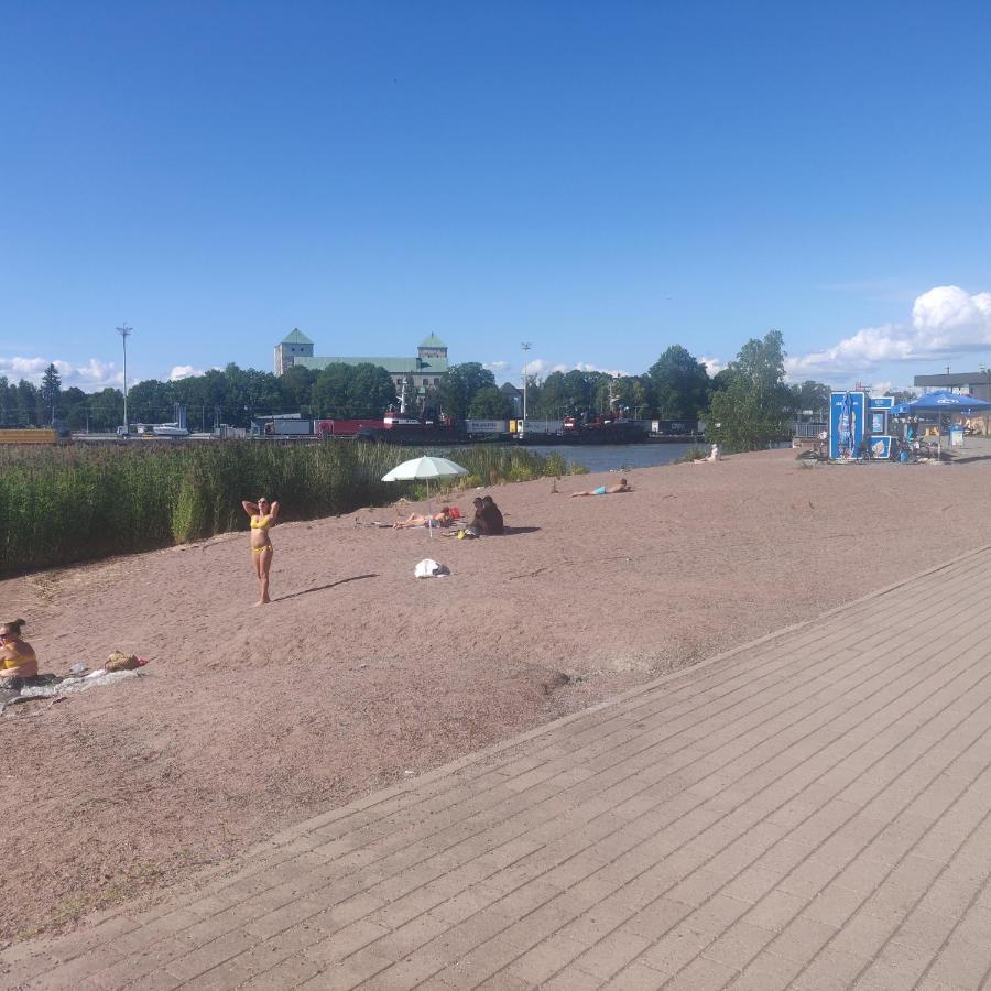 Riverside Lux With 2 Bedrooms, Car Park Garage And Sauna Turku Extérieur photo